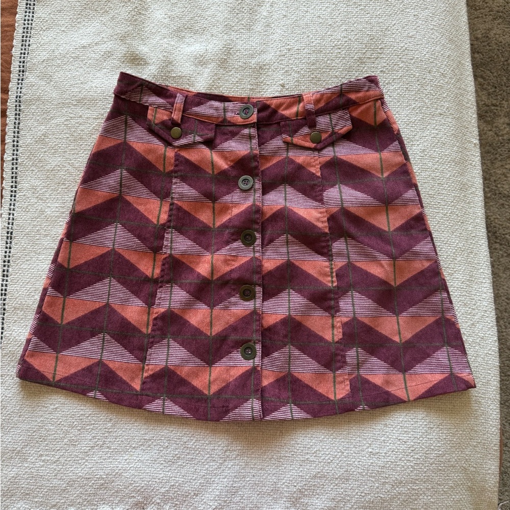 Corduroy Skirt